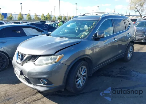 2014 Nissan Rogue Sl из США, поврежденный, VIN 5N1AT2MT2EC799017